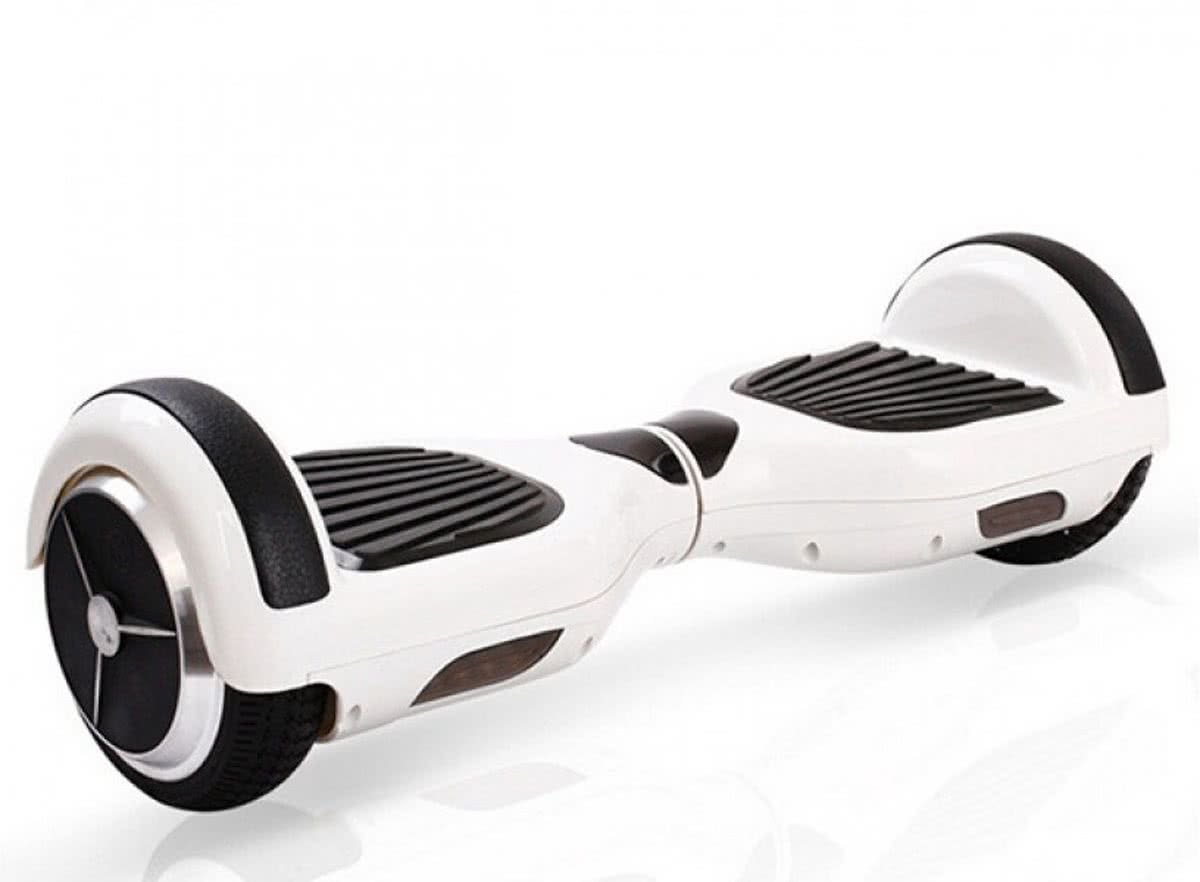 SMART CITY WHEELS HOVERBOARD 6,5 INCH MET SAMSUNG ACCU EN BESCHERM STRIP | WIT